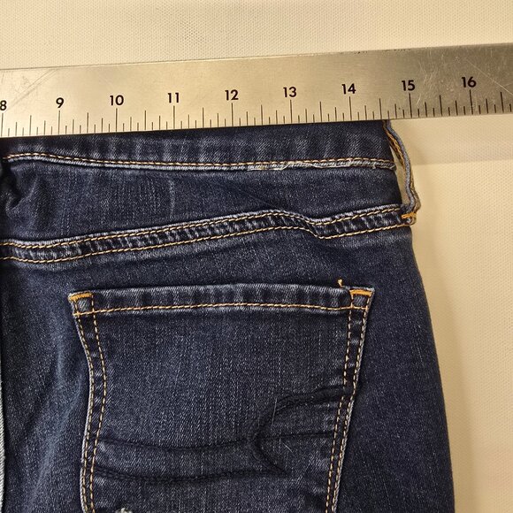 American Eagle Jeggings size 6 Dark Wash - Picture 5 of 8